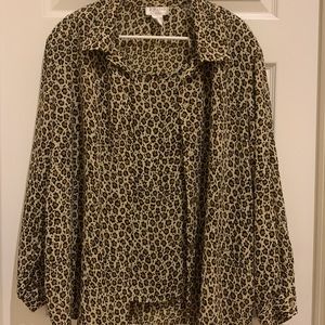 Vintage Plus size Shirt and Tank combo